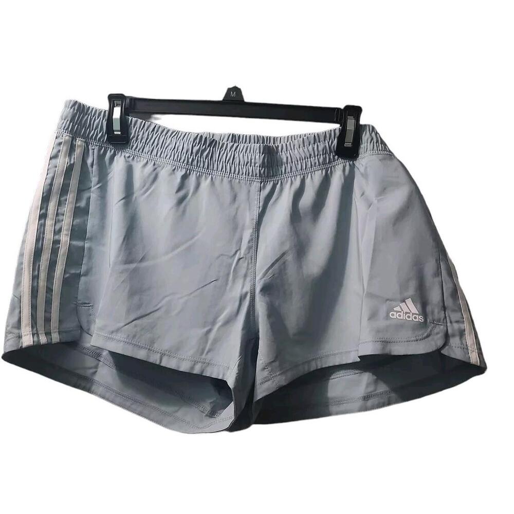 Adidas Women's Size L Training Entrenamiento Short‎ Light Blue